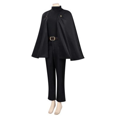 Maki Zenin Women Black Cape Style Cosplay Costume Halloween Carnival Outfit