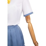 Makeine : Trop de héroïnes perdantes ! Costume de cosplay de l'uniforme bleu d'Anna Yanami pour Halloween et carnaval