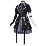 Costume de cosplay de la sorcière Magical Girl Tachibana Sherry en uniforme noir pour Halloween et carnaval