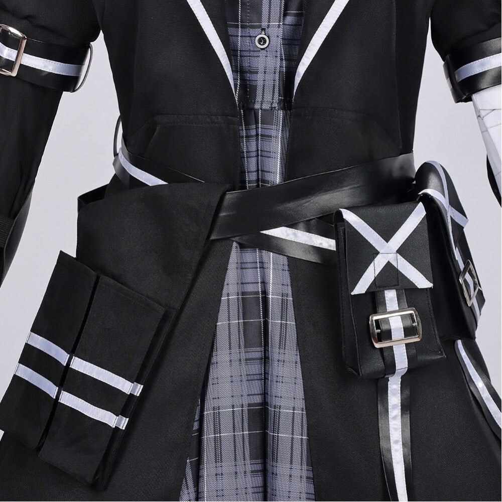 Costume de cosplay de la sorcière Magical Girl Tachibana Sherry en uniforme noir pour Halloween et carnaval