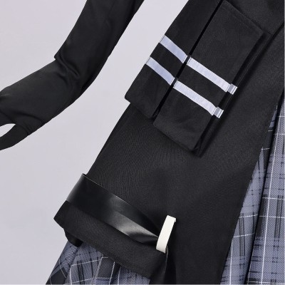 Costume de cosplay de la sorcière Magical Girl Tachibana Sherry en uniforme noir pour Halloween et carnaval