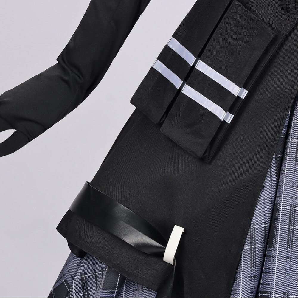 Costume de cosplay de la sorcière Magical Girl Tachibana Sherry en uniforme noir pour Halloween et carnaval