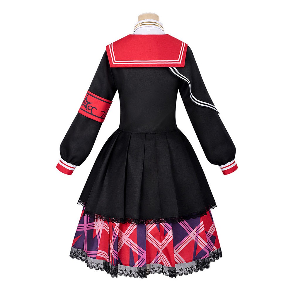 Costume de cosplay de femme Nikaidou Hiro pour les procès de sorcières de Magical Girl, tenue de carnaval d'Halloween