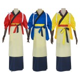 Lycoris Recoil Women Kimono 3 Color Cosplay Costume Halloween Carnival Outfit