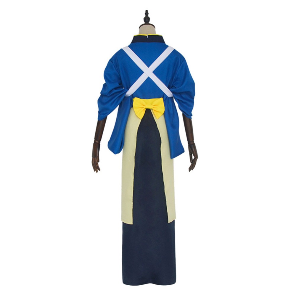 Lycoris Recoil Women Kimono 3 Color Cosplay Costume Halloween Carnival Outfit