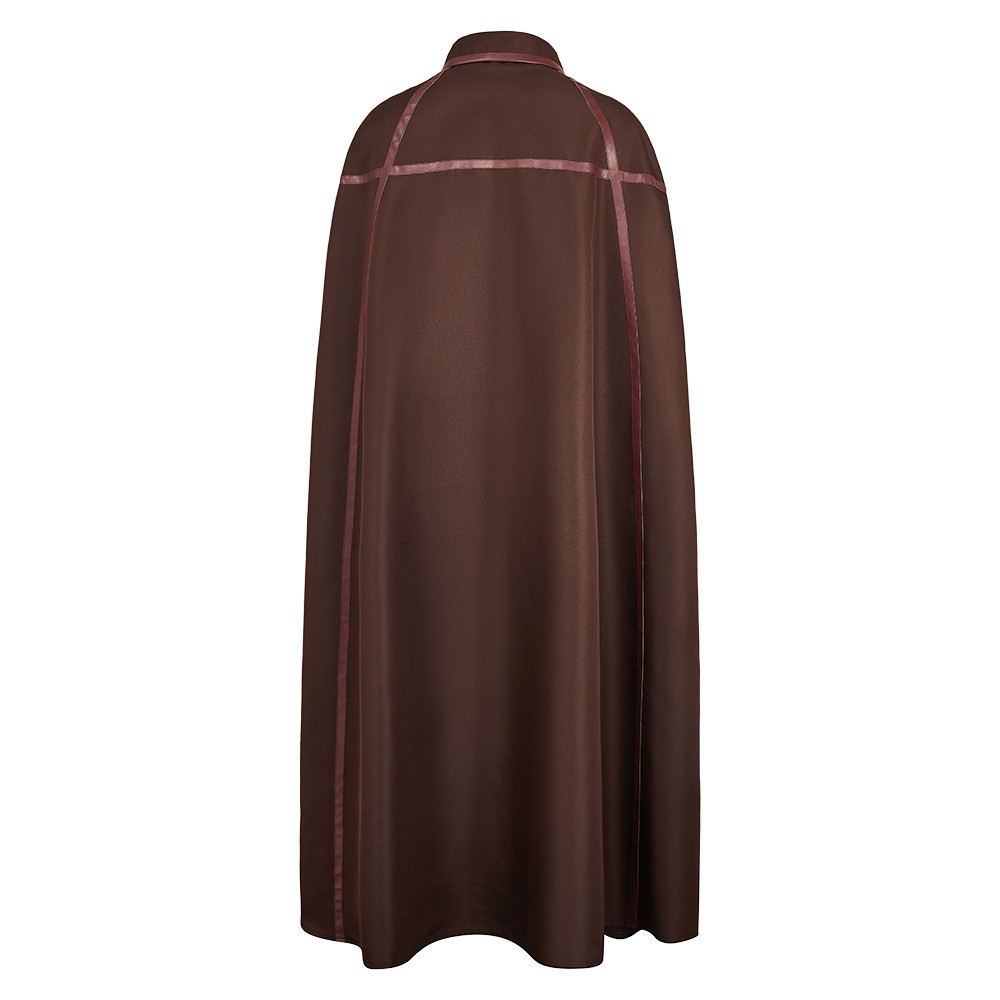Luthen Rael Brown Cloak Party Cosplay Costume Halloween Carnival