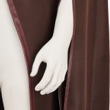Luthen Rael Brown Cloak Party Cosplay Costume Halloween Carnival
