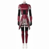 Luke Castellan Women Red Cosplay Costume Halloween Carnival Outfit