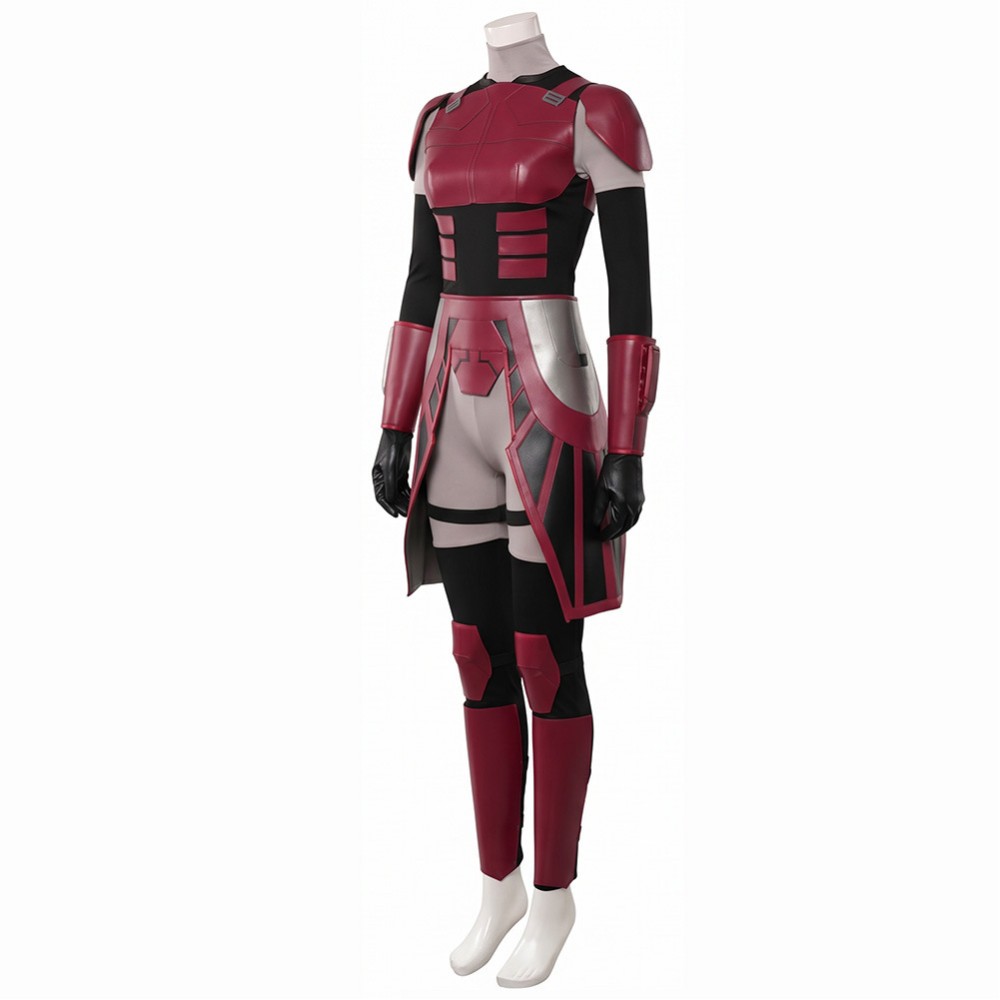 Luke Castellan Women Red Cosplay Costume Halloween Carnival Outfit