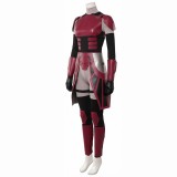 Luke Castellan Women Red Cosplay Costume Halloween Carnival Outfit