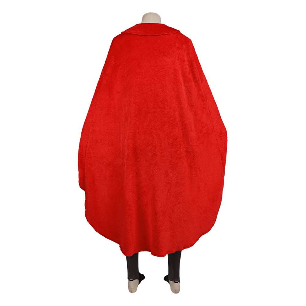 Luffy Elbaf Arc Costume de Cosplay Rouge Tenue d'Halloween Carnaval