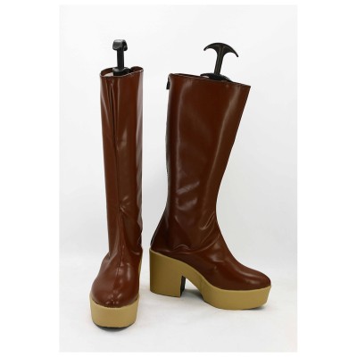 Bottes à talons hauts Lucy Chaussures sur mesure Accessoires Costume Cosplay Halloween Carnaval