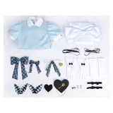 LoveLive Muse Blue Lolita Dress Party Cosplay Costume Halloween Carnival