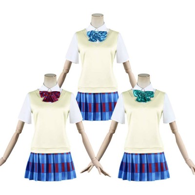 LoveLive Kotori Minami Women White School Uniform Cosplay Costume Halloween Carnival