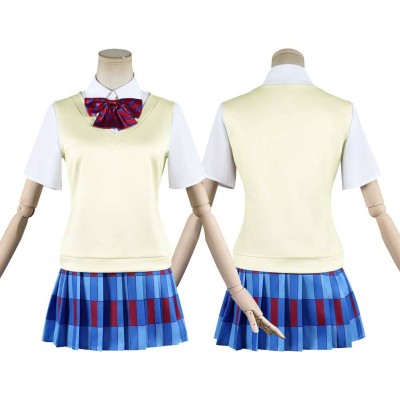 LoveLive Kotori Minami Women White School Uniform Cosplay Costume Halloween Carnival