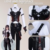Love and Deepspace Player MC Hunter Uniform Party Cosplay Costume Halloween Carnival Outfit