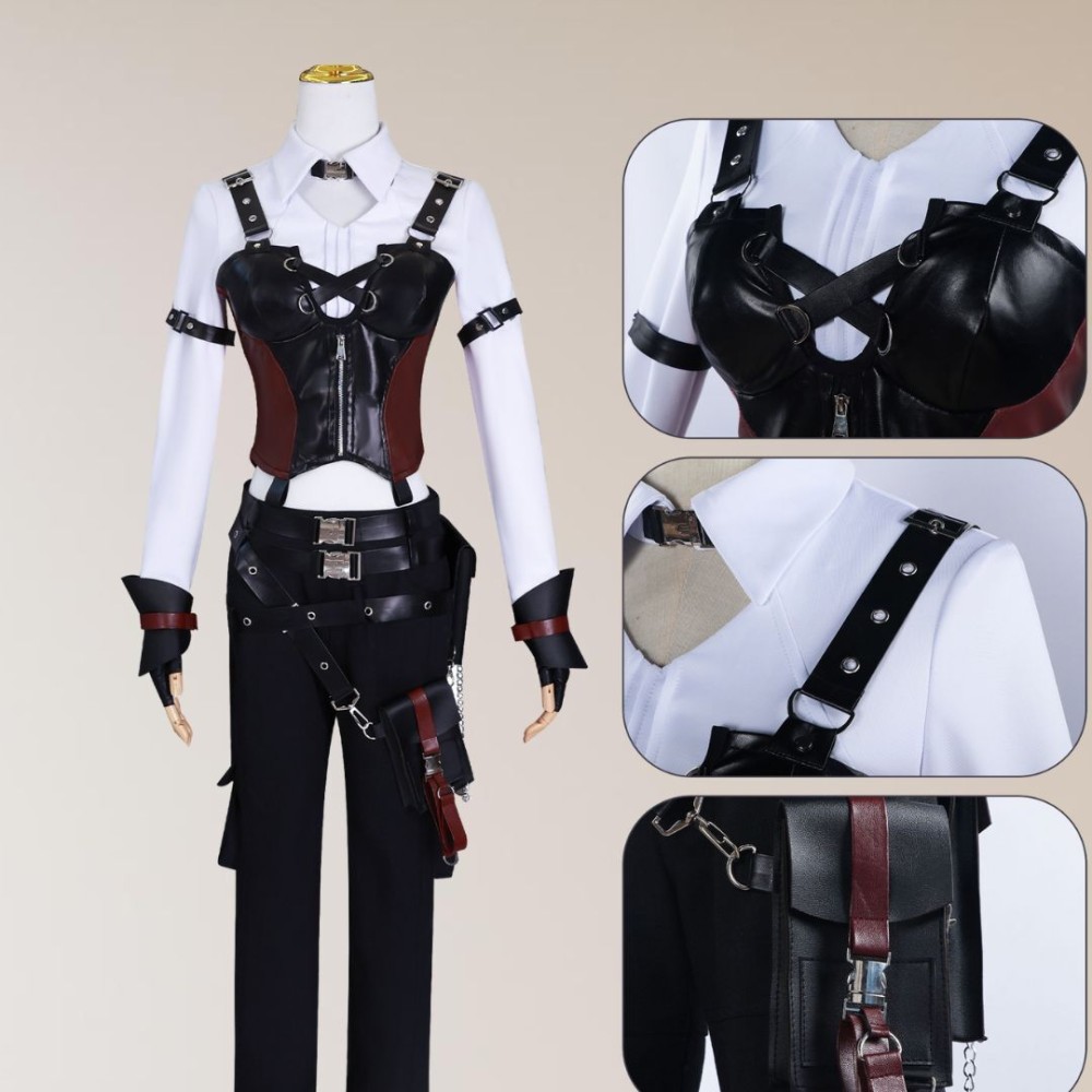 Love and Deepspace Player MC Hunter Uniform Party Cosplay Costume Halloween Carnival Outfit