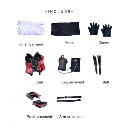 Love and Deepspace Player MC Hunter Uniform Party Cosplay Costume Halloween Carnival Outfit