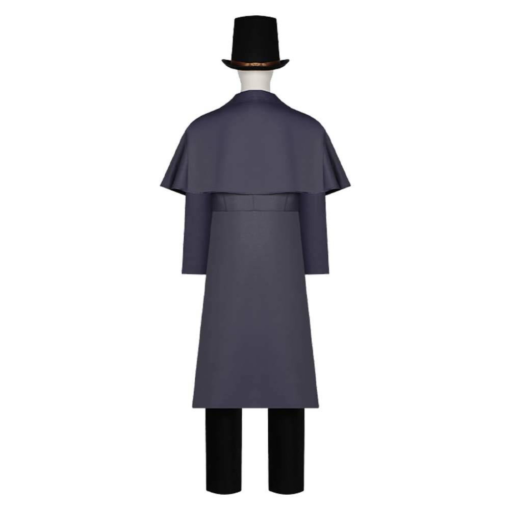 Lord of Mysteries Klein Moretti Blue Trench Coat Set Cosplay Costume Halloween Carnival Outfit