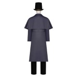 Lord of Mysteries Klein Moretti Blue Trench Coat Set Cosplay Costume Halloween Carnival Outfit