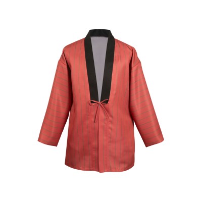 Look Back 2024 Kyoumoto Red Striped Coat Suit Cosplay Costume Halloween Carnival Outfit