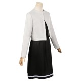 Regardez en arrière 2024 Ayumu Fujino Ensemble de robe pour femmes Costume de cosplay Tenue de carnaval d'Halloween