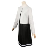 Regardez en arrière 2024 Ayumu Fujino Ensemble de robe pour femmes Costume de cosplay Tenue de carnaval d'Halloween