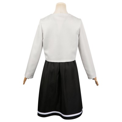 Regardez en arrière 2024 Ayumu Fujino Ensemble de robe pour femmes Costume de cosplay Tenue de carnaval d'Halloween