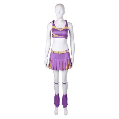 Lollipop Chainsaw RePOP Juliet Jupe Violette Ensemble Complet Costume Cosplay Halloween Carnaval Tenue