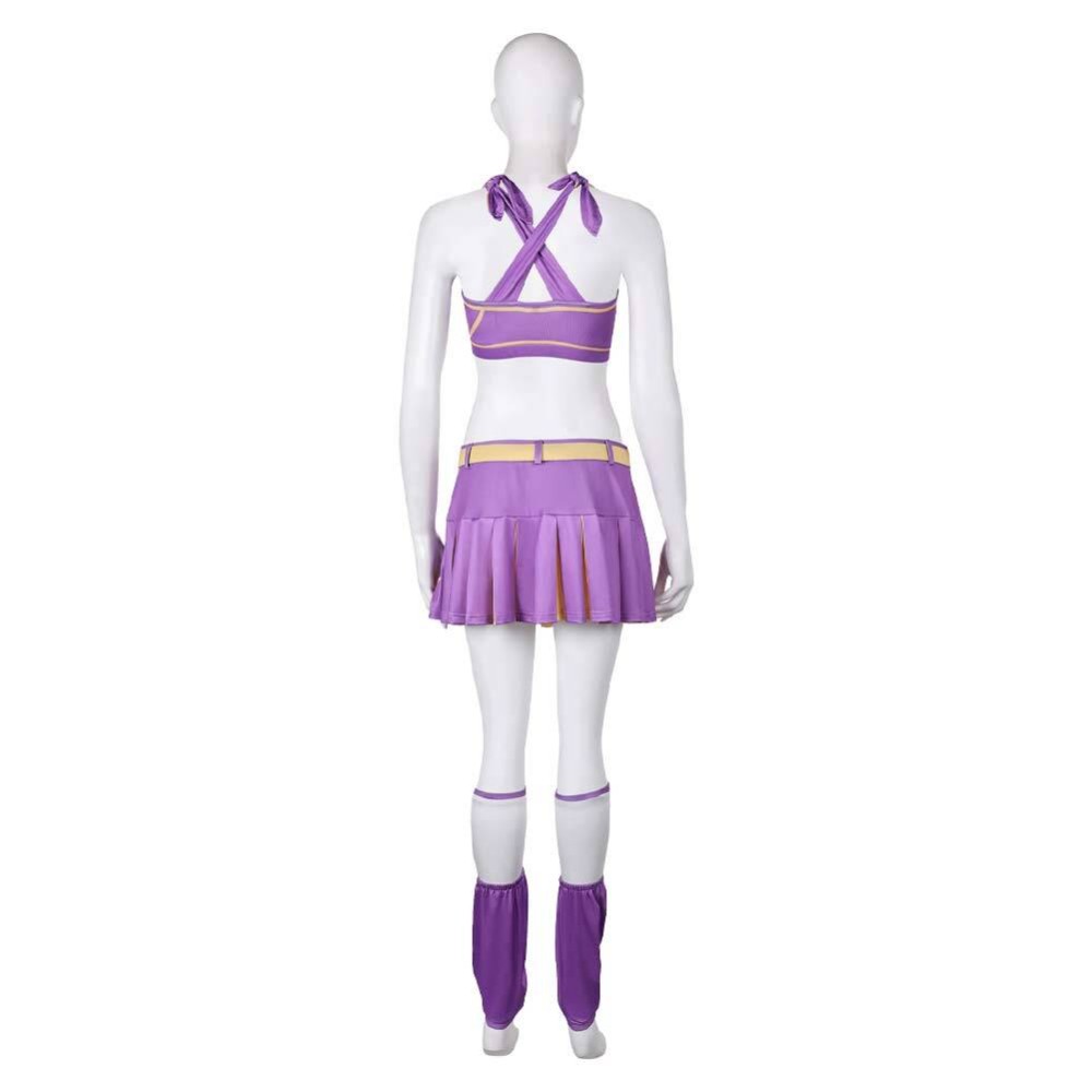 Lollipop Chainsaw RePOP Juliet Jupe Violette Ensemble Complet Costume Cosplay Halloween Carnaval Tenue