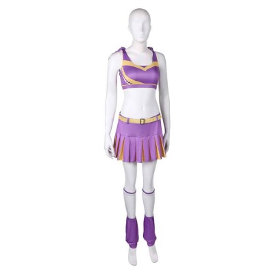 Lollipop Chainsaw RePOP Juliet Jupe Violette Ensemble Complet Costume Cosplay Halloween Carnaval Tenue