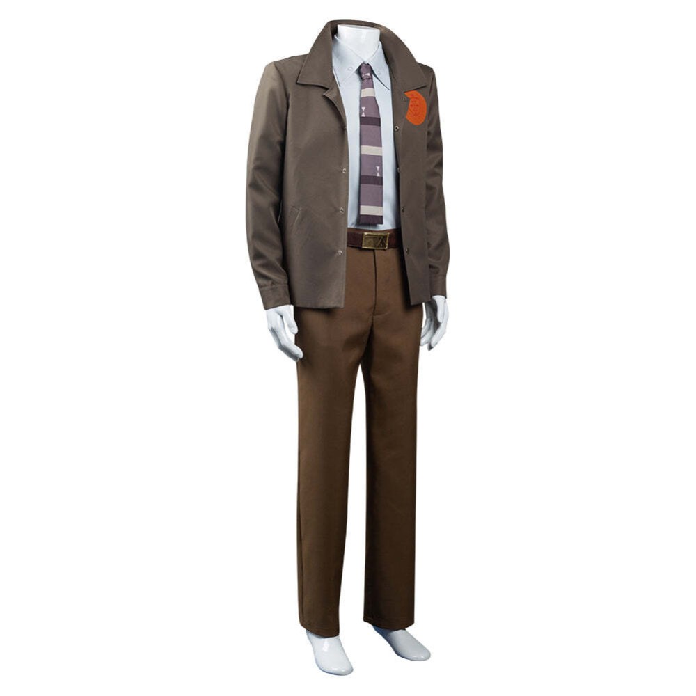 Loki Uniform Festival Party Suit Cosplay Costume Halloween Carnival Outfit