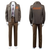 Loki Uniform Festival Party Suit Cosplay Costume Halloween Carnival Outfit