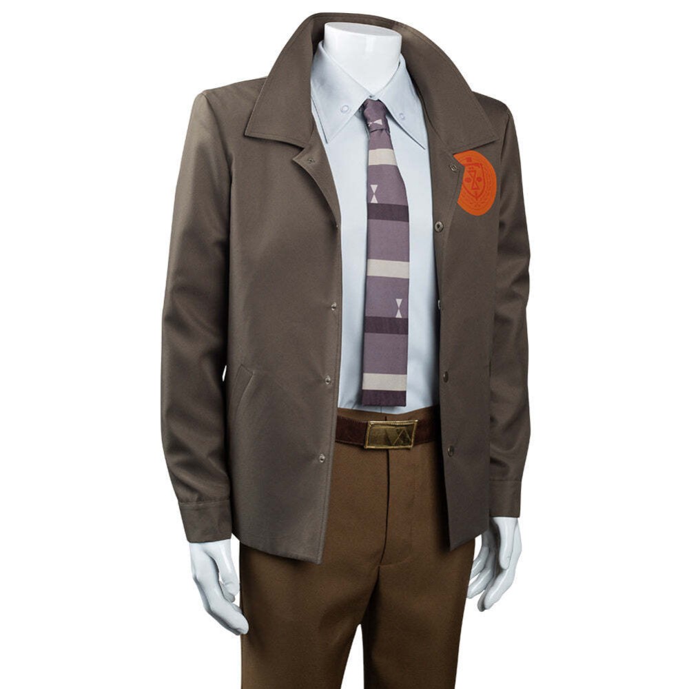 Loki Uniform Festival Party Suit Cosplay Costume Halloween Carnival Outfit