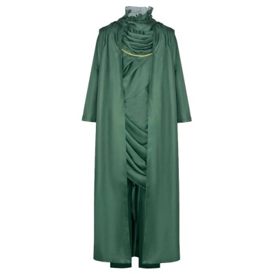 Loki Season 2 Loki Green Robe Set Suit Cosplay Costume Halloween Carnival Outfit