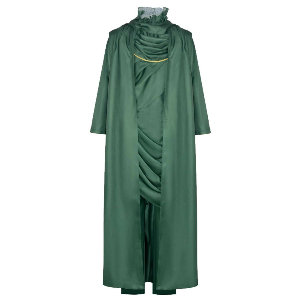 Loki Season 2 Loki Green Robe Set Suit Cosplay Costume Halloween Carnival Outfit