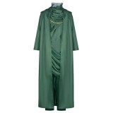 Loki Season 2 Loki Green Robe Set Suit Cosplay Costume Halloween Carnival Outfit