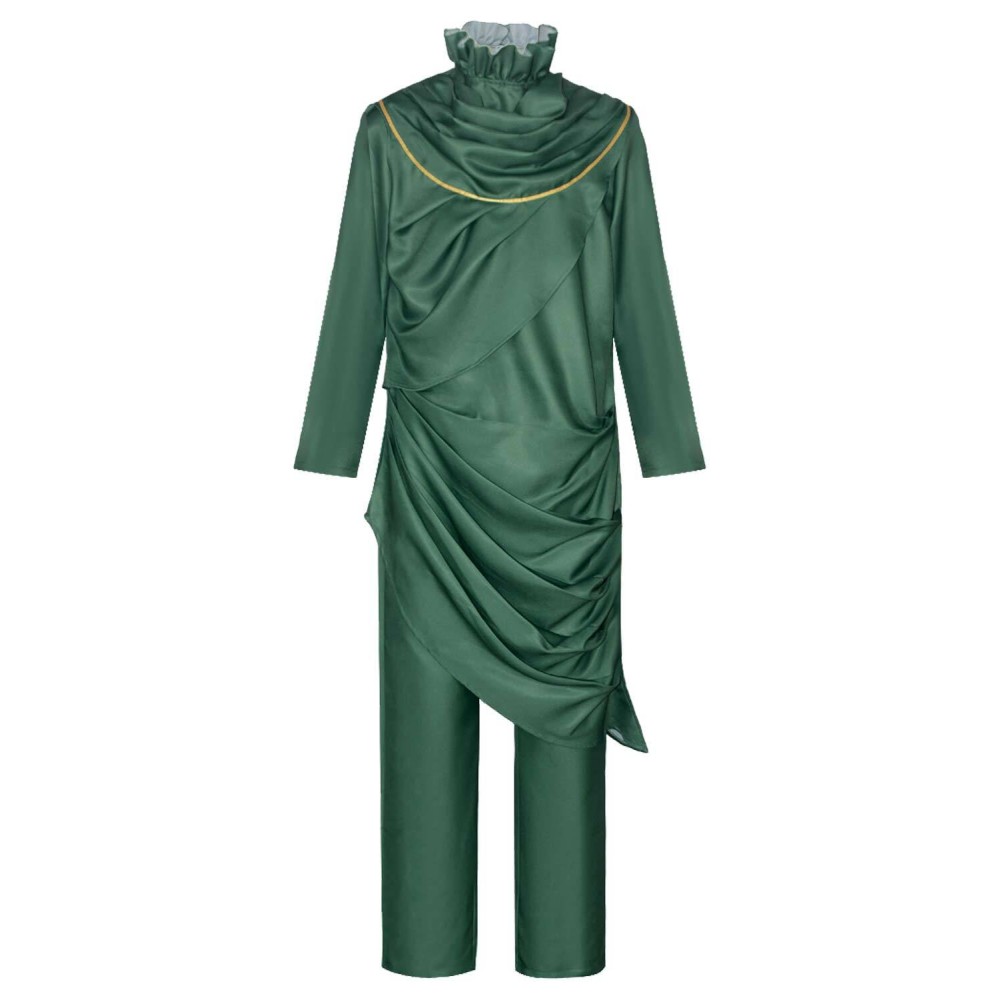 Loki Season 2 Loki Green Robe Set Suit Cosplay Costume Halloween Carnival Outfit