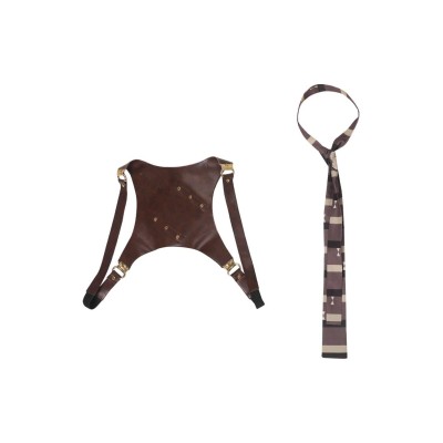 Loki Saison 2 Accessoires de cravate à dos Loki Costume Cosplay Halloween Carnaval