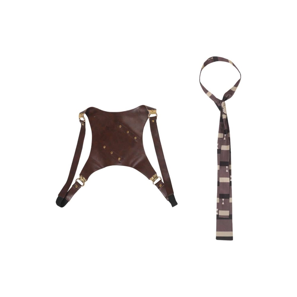 Loki Saison 2 Accessoires de cravate à dos Loki Costume Cosplay Halloween Carnaval