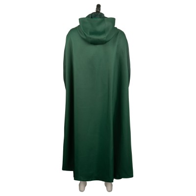 Loki Green Cloak Set Suit Cosplay Costume Halloween Carnival Outfit