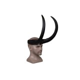 Loki Masque de Casque Bandeau Noir Accessoires de Fête Mascarade Carnaval Costume Cosplay Halloween Carnaval