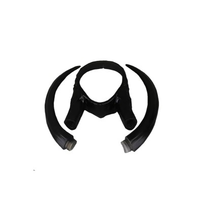 Loki Masque de Casque Bandeau Noir Accessoires de Fête Mascarade Carnaval Costume Cosplay Halloween Carnaval