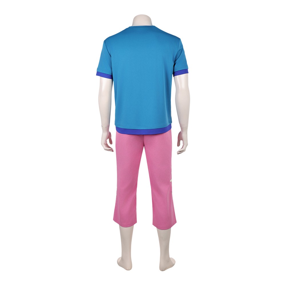 Live-Action Zorro Blue Cosplay Costume Halloween Carnival Outfit