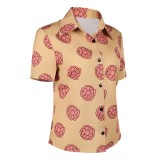 Live-Action Tashigi Women Yellow Top Cosplay Costume Halloween Carnival Outfit