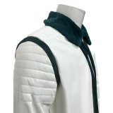 Costume de cosplay de fumeur en direct avec manteau blanc pour Halloween et carnaval