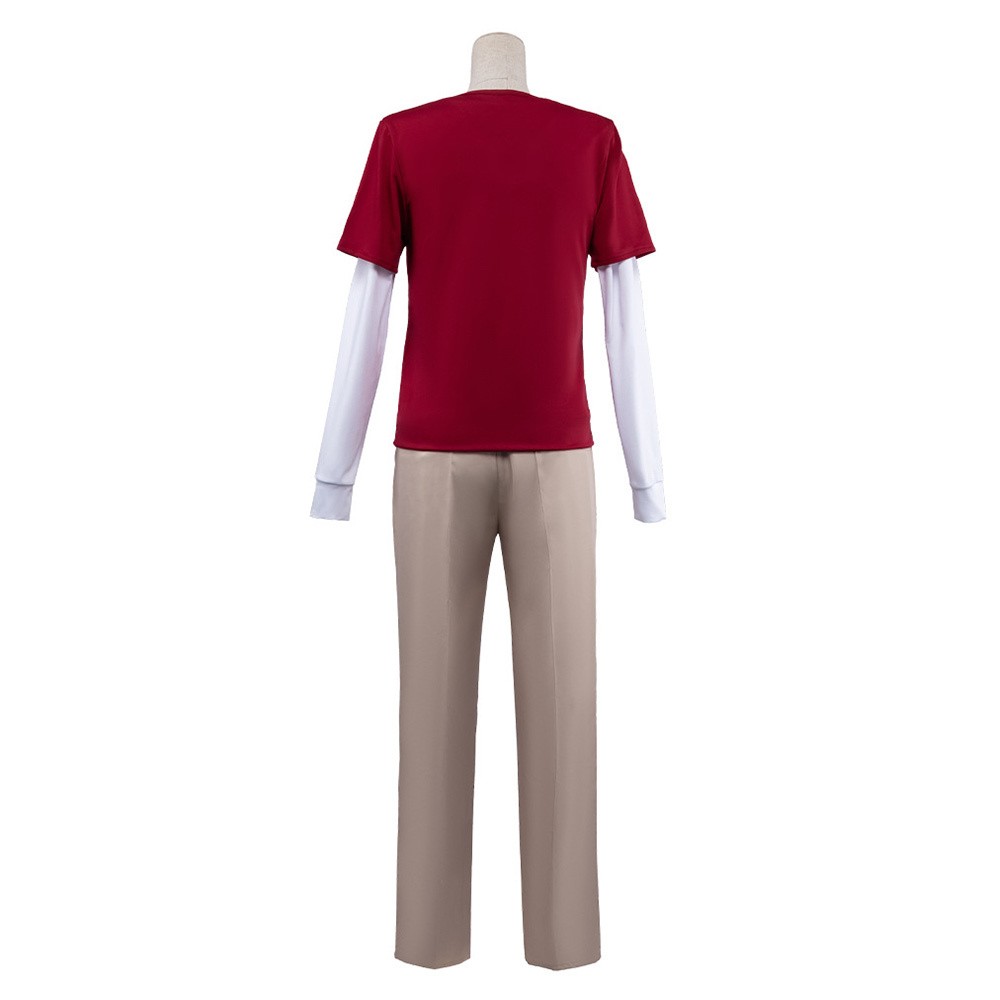 Live-Action Sanji Red Cosplay Costume Halloween Carnival Outfit