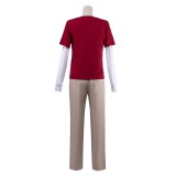Live-Action Sanji Red Cosplay Costume Halloween Carnival Outfit