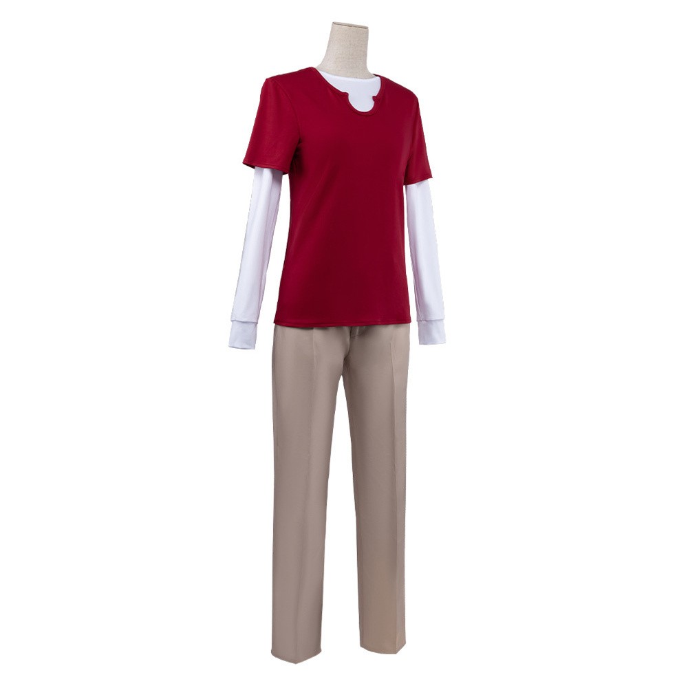 Live-Action Sanji Red Cosplay Costume Halloween Carnival Outfit