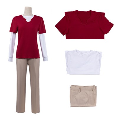 Live-Action Sanji Red Cosplay Costume Halloween Carnival Outfit